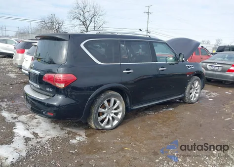 2014 Infiniti Qx80 z USA, uszkodzony, nr VIN JN8AZ2NE4E9066052
